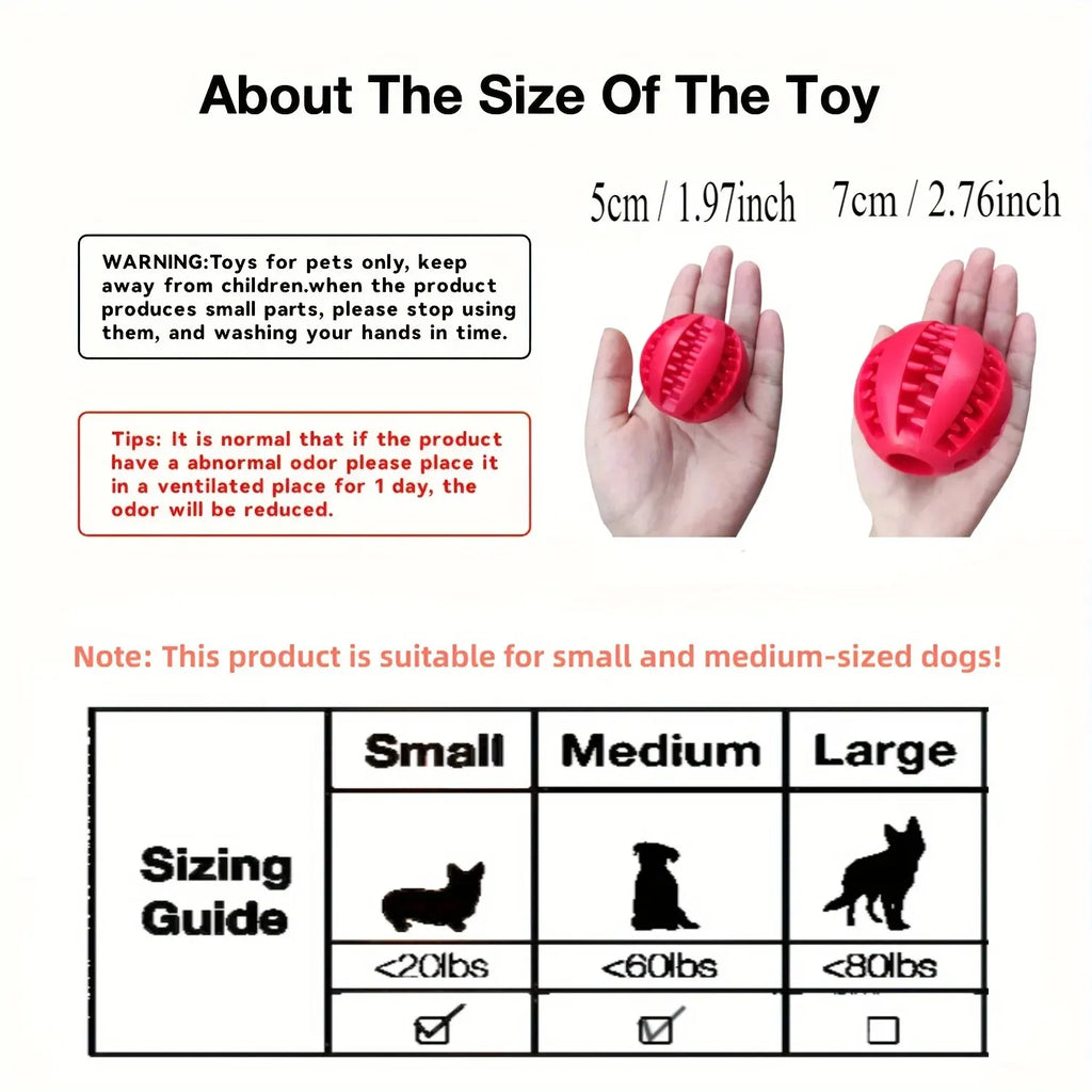 Balle jouet distributrice de friandises – Chien & Chat