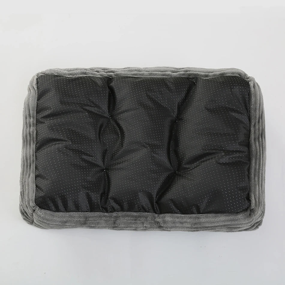 Lit douillet en peluche pour animaux
