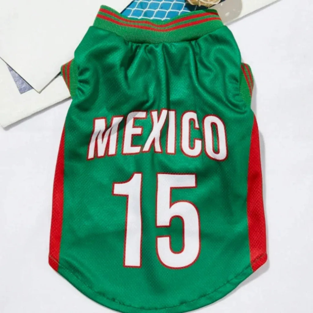 Maillot de sport pour chien – Football & Basketball