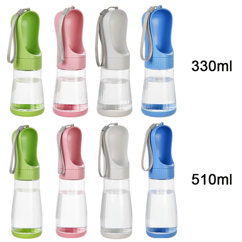 Bouteille d’eau portable 2 en 1 pour chien