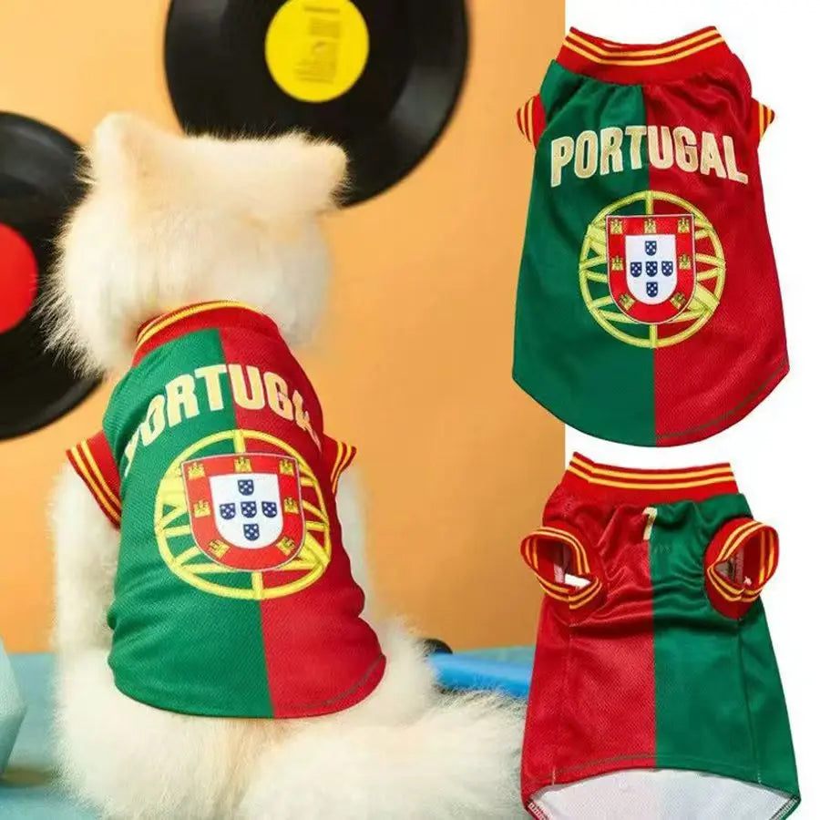Maillot de sport pour chien – Football & Basketball