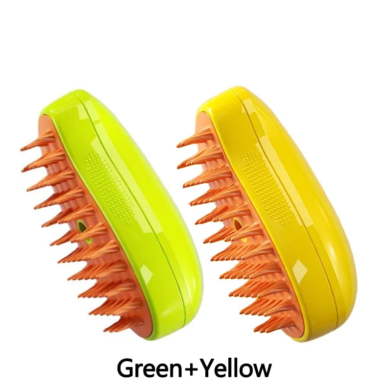 Brosse à vapeur 3 en 1 pour chats et chiens