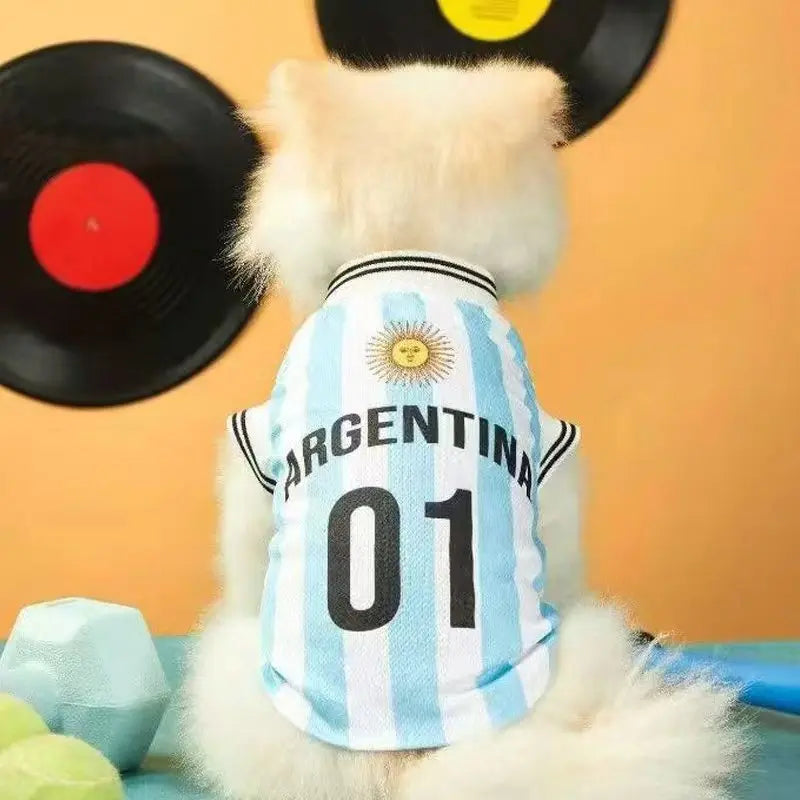 Maillot de sport pour chien – Football & Basketball