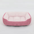 Lit douillet en peluche pour animaux